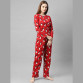 Rigo-Women-Red-Printed-Cotton-Full-Sleeve-Night-Suit